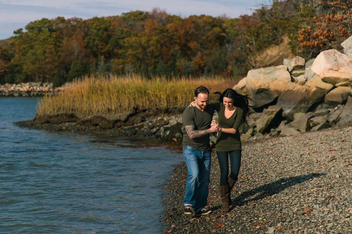 Bare Cove Hingham Engagement Session