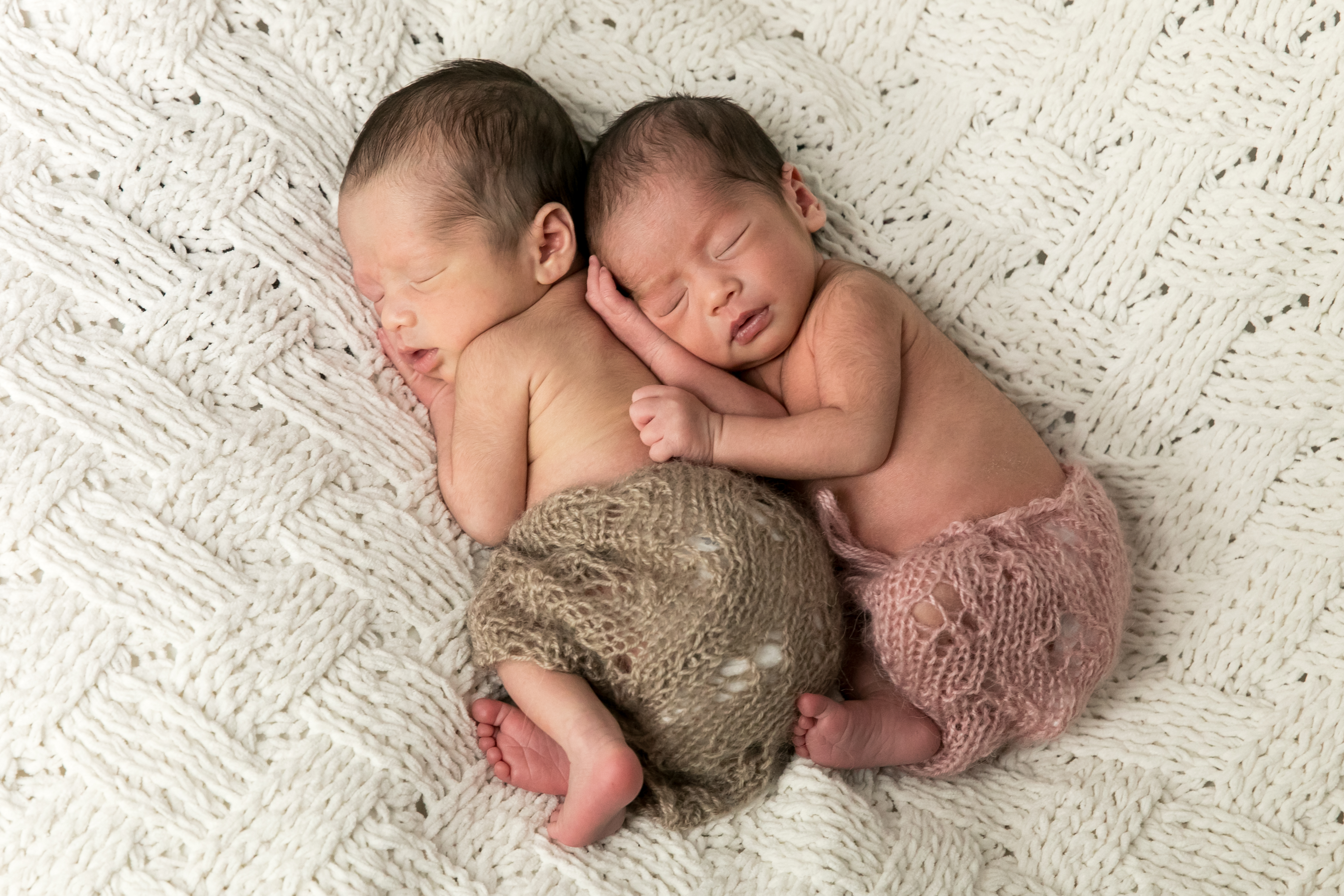 Boston Newborn Twins Photos