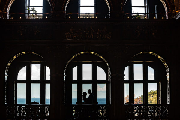 Rotunda Ballroom Ochre Court Wedding - Whiting Photography