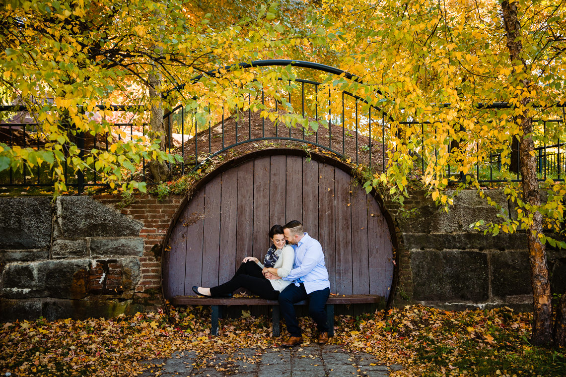 Lowell Canal Walk Engagement Session