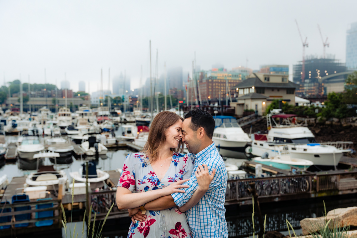 Charlestown Waterfront Engagement Session