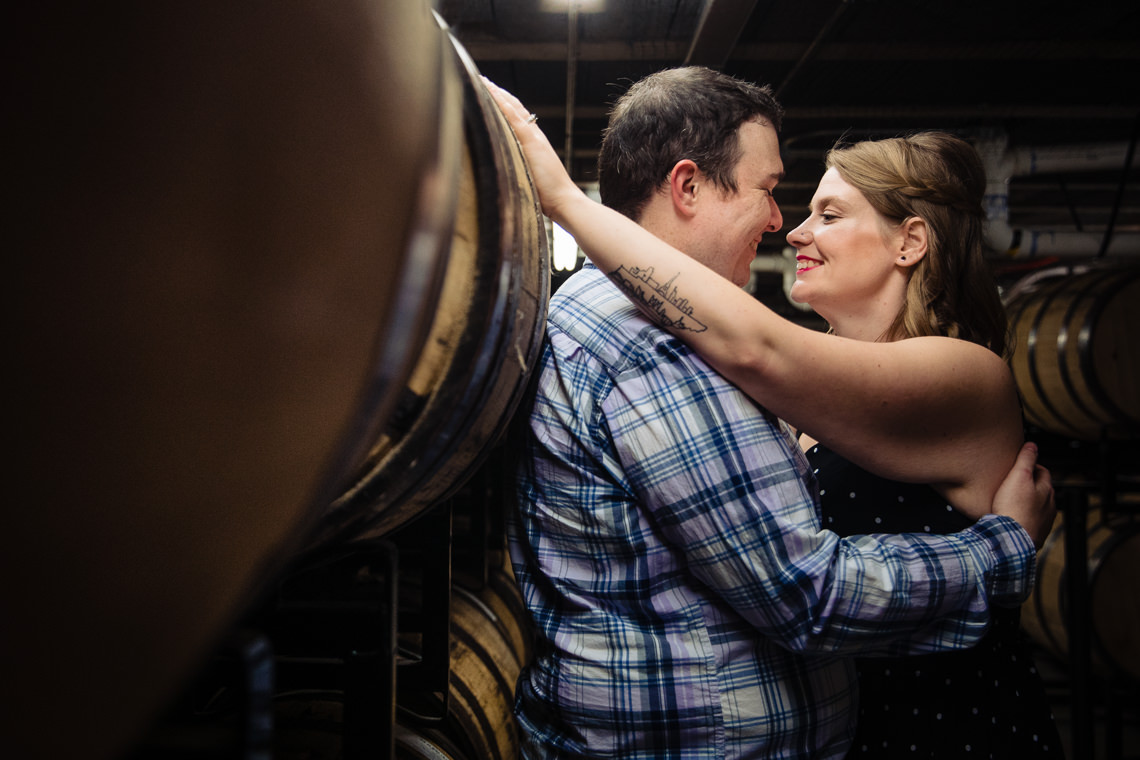 Chattanooga Whiskey Engagement Session