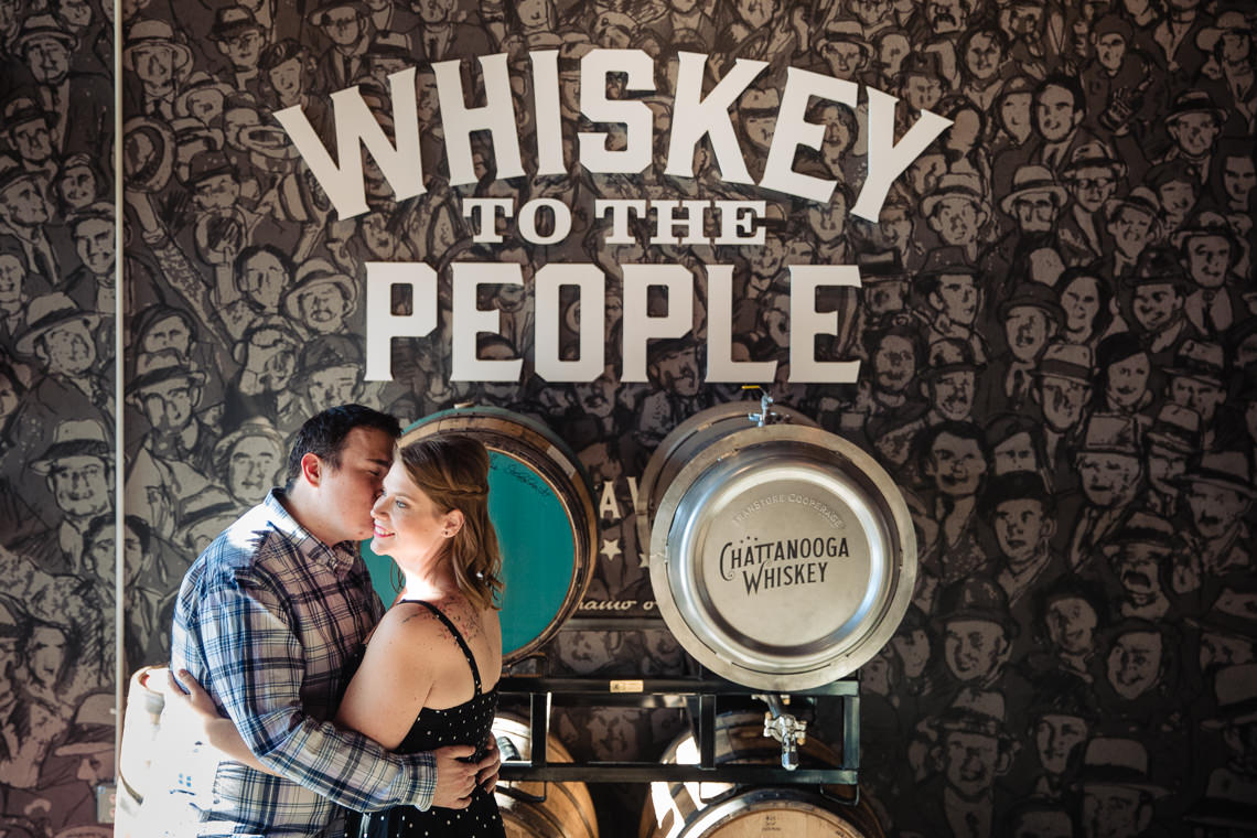 Chattanooga Whiskey Engagement Session