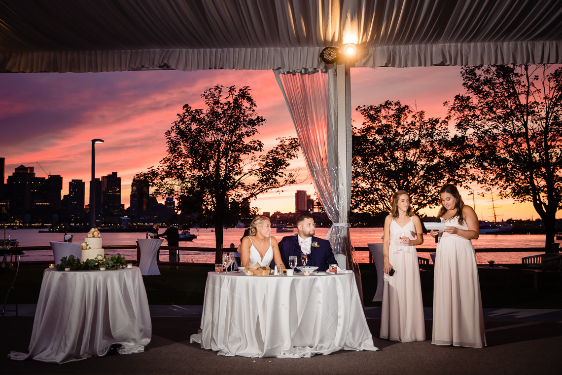 Wedding Toasts at Hyatt Regency Boston Harbor