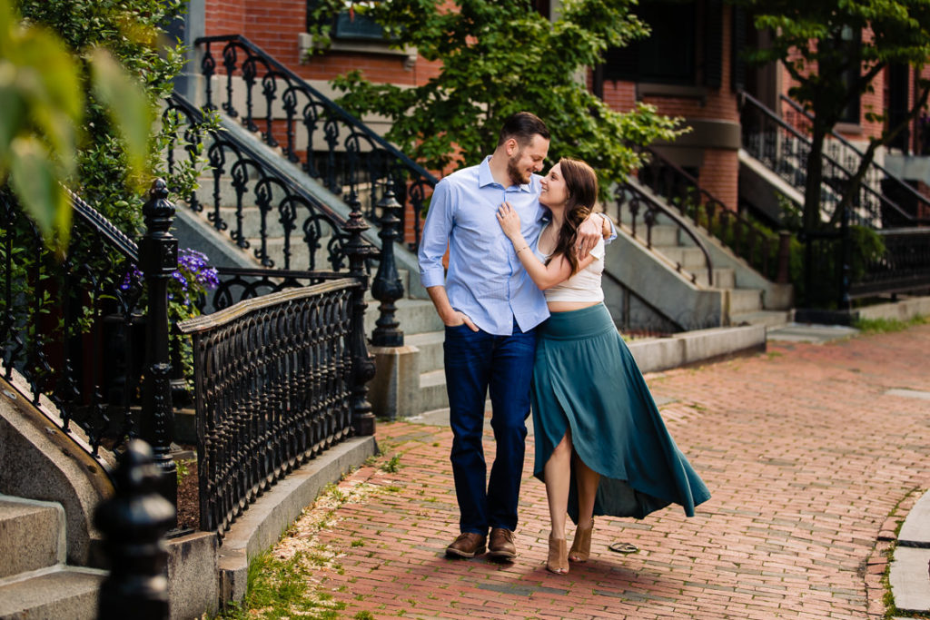 South End Boston Engagement Session