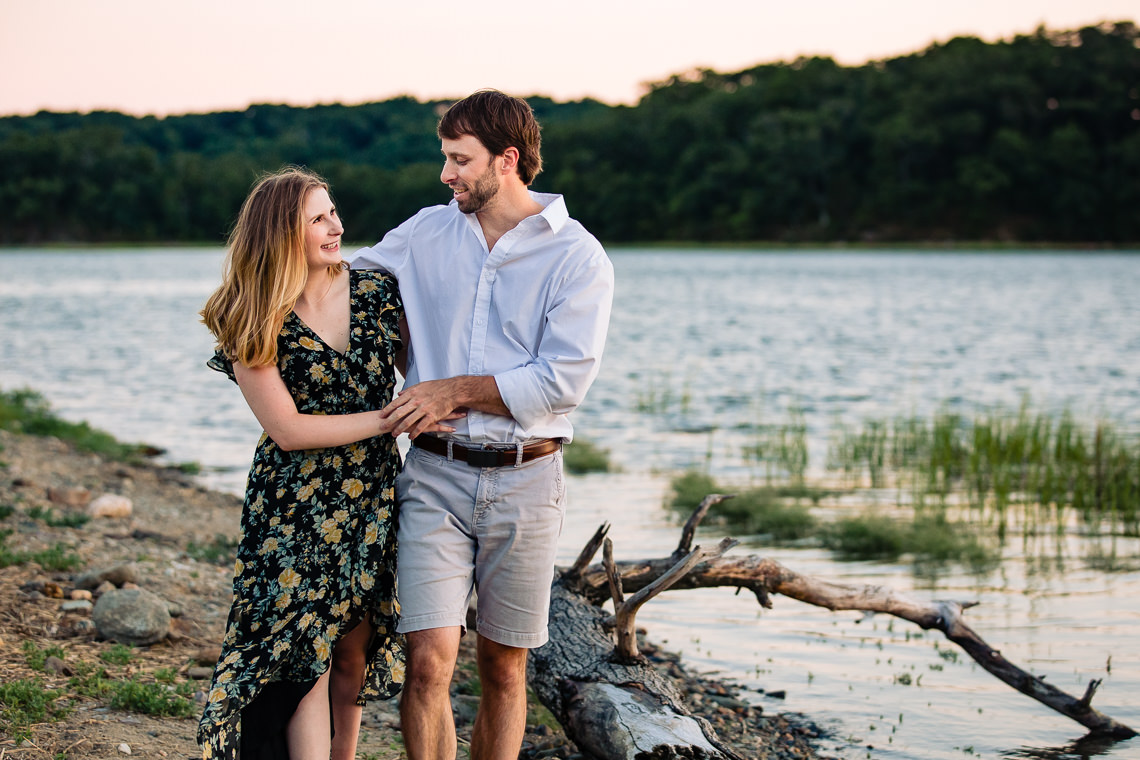 Bare Cove Summer Engagement Session