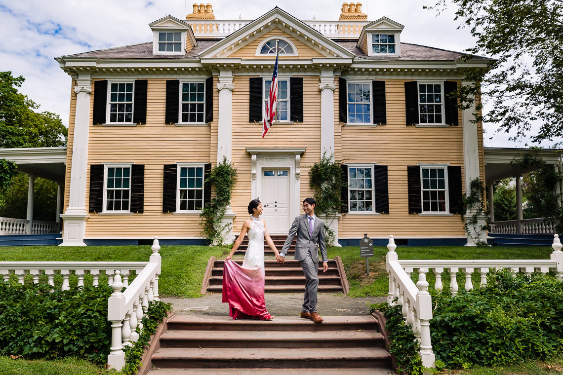  Longfellow  House  Cambridge  Elopement Whiting Photography