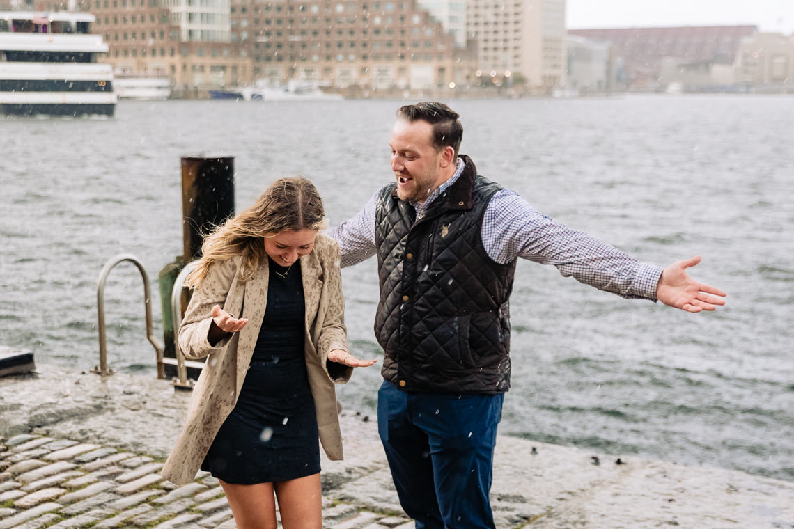 Rainy Boston Seaport Proposal