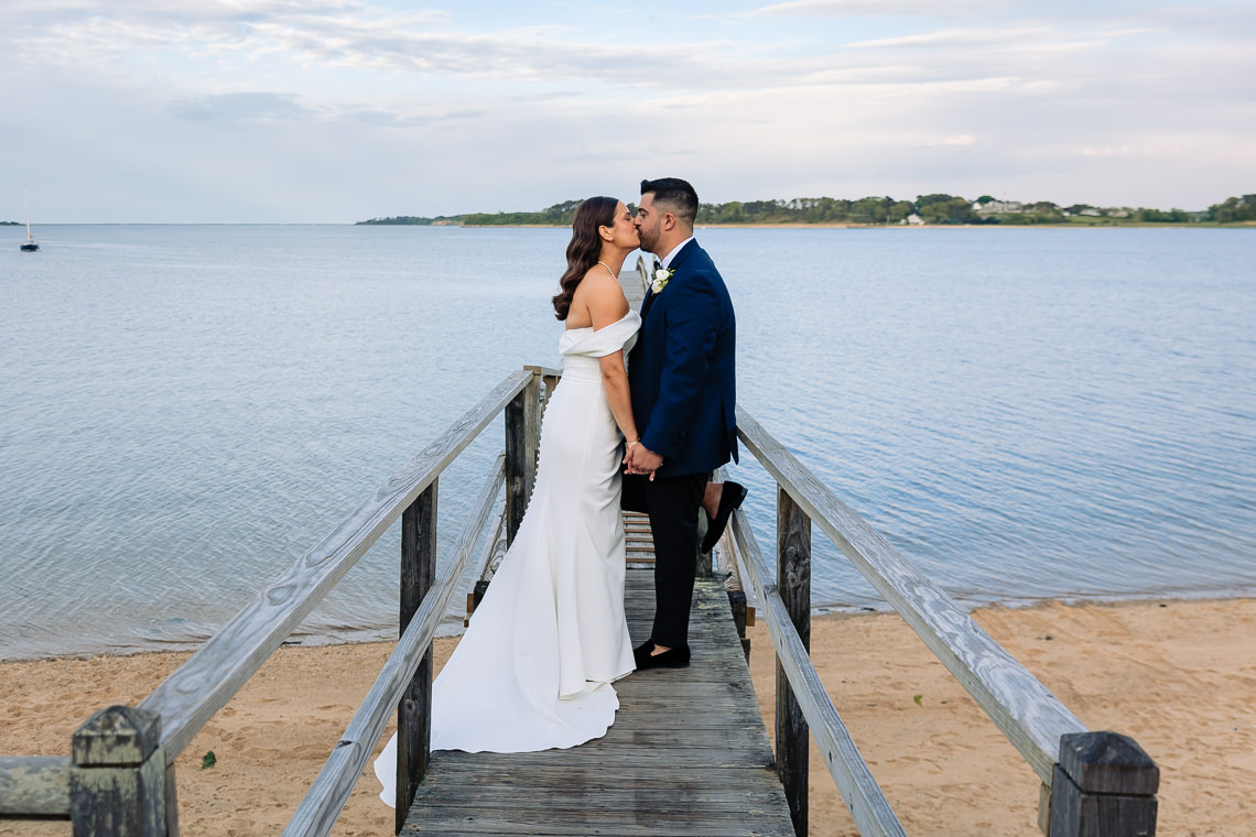 Wequassett Cape Cod Wedding Dock Photos