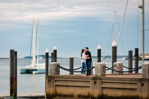 Boston Waterfront Engagement Session