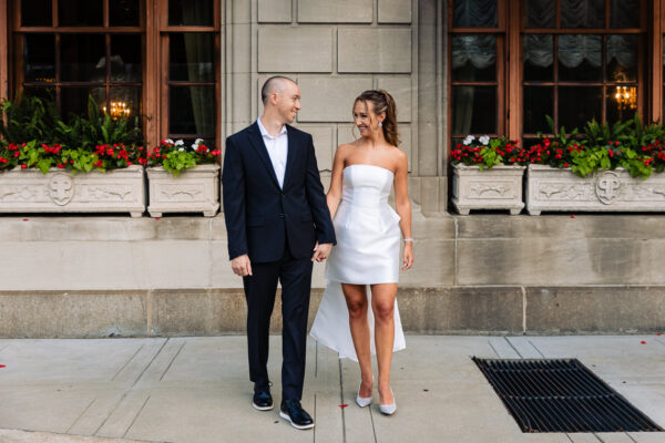 Copley Plaza Engagement Photos